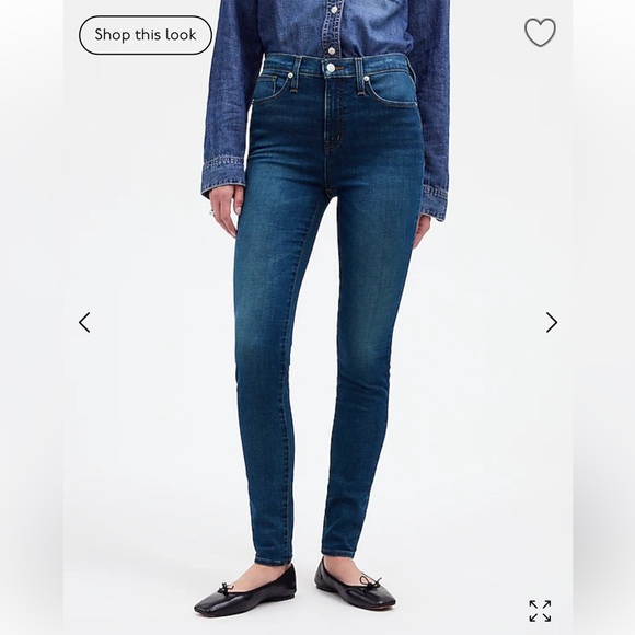 Madewell High Rise Skinny Jean - Picture 4 of 4